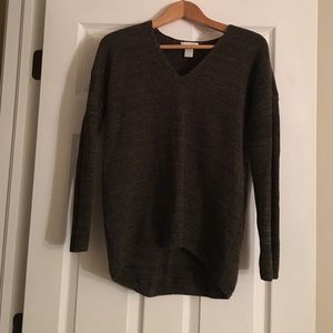 Cute green and black knit sweater