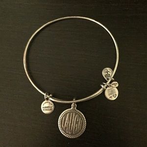 Alex and Ani "laugh" Silver