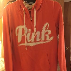 Victoria's Secret PINK Half-Zip Hoodie