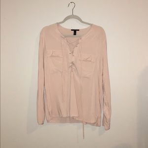 Color of the season rose quartz top