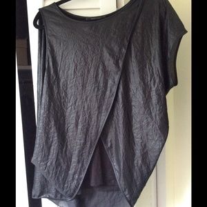 BCBG MaxAzria Black Sleeveless Top