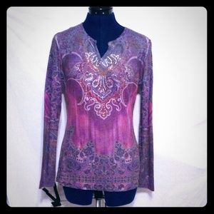 💥💥Kiara purple shirt