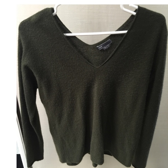 Vince Sweaters - Vince | Green Cashmere/Wool Sweater