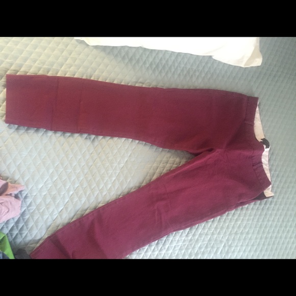Magenta J crew capris