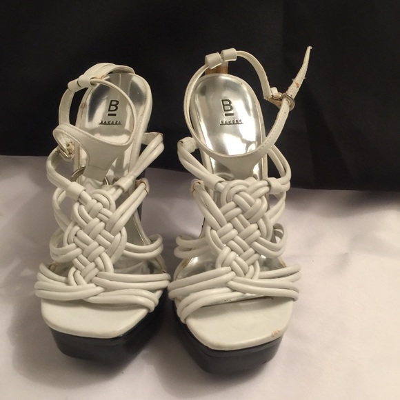 White pumps