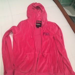 NEW Victoria's Secret PINK zip up