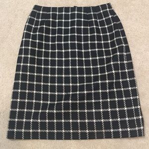 Talbots Tweed Pencil Skirt