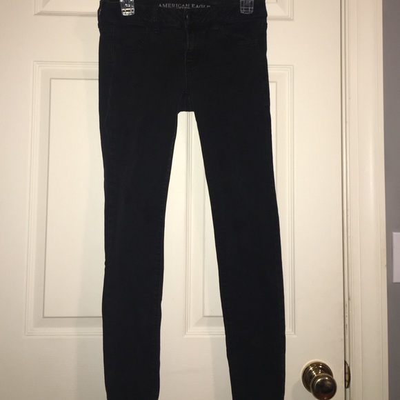 Black jeggings
