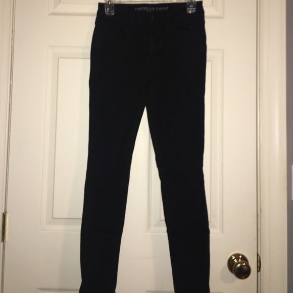 Black high rise jeggings