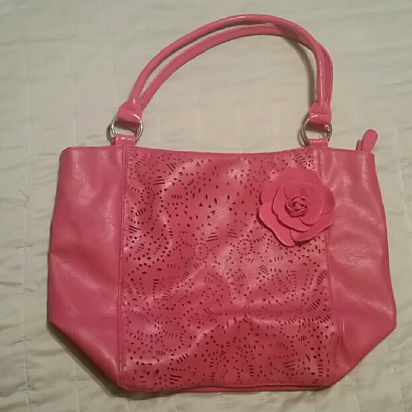 EnjoyUrJourney Hot Pink Hobo Bag