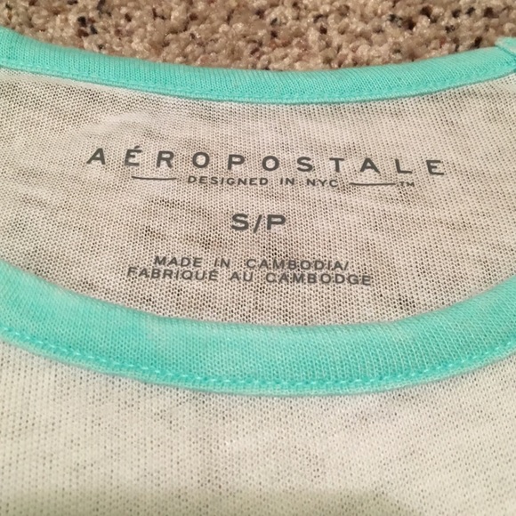 Sheer Short sleeve baseball tee. - Picture 2 of 4