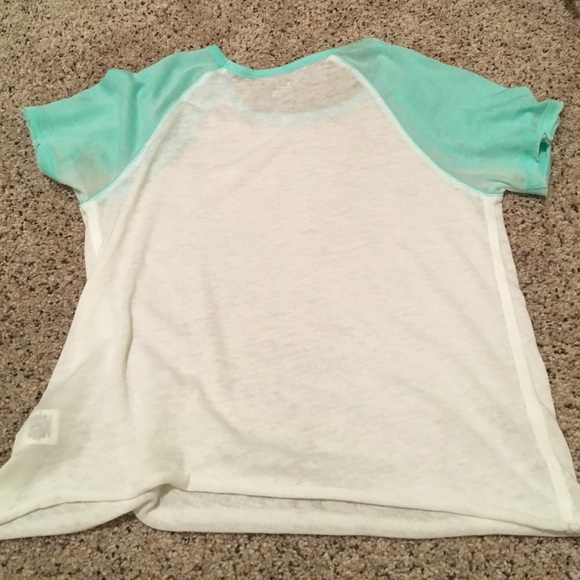 Sheer Short sleeve baseball tee. - Picture 4 of 4