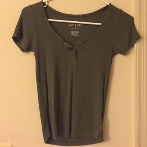 American eagle button up shirt