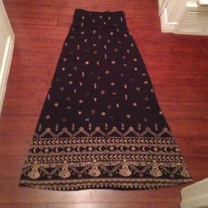 Gypsy maxi skirt