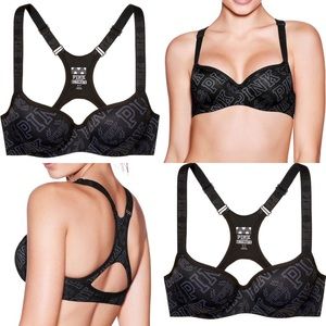 NWT☀️ VS Pink Ultimate Racerback Sports Bra