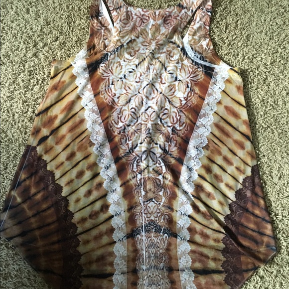 Patterned tank top - Picture 2 of 3
