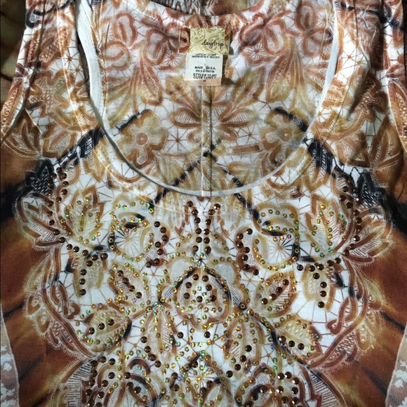 Patterned tank top - Picture 3 of 3