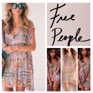 Free People Empire Extreme Mini Shirtdress