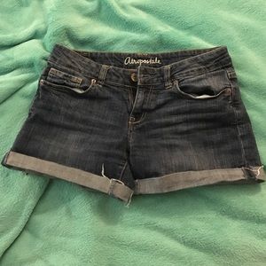 Aérpostale blue jean shorts