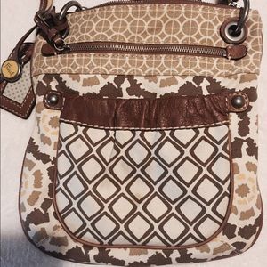 Canvas Crossbody satchel