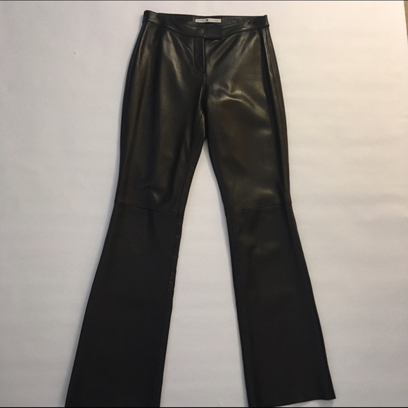 🔷SOLD🔷Tommy Hilfiger Black Leather Pants