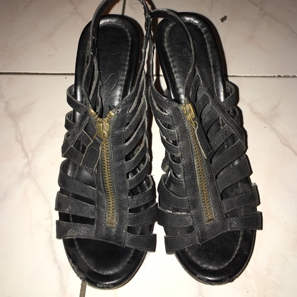 Black heels