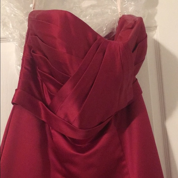Red prom dress
