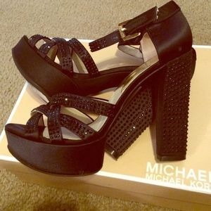MICHAEL Michael Kors Heels with Crystals