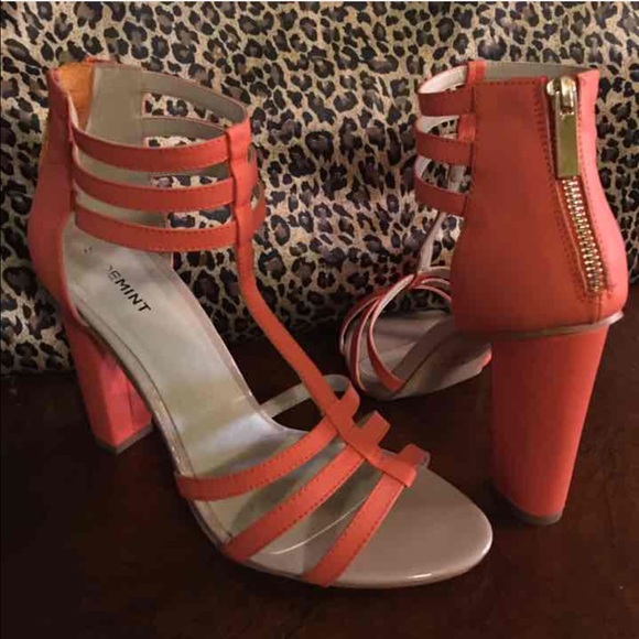Orange heels