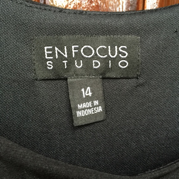 Knit dress. Black and white print. - Picture 2 of 3