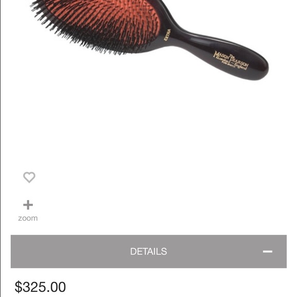 🎉SOLD🎉 Mason Pearson Large Pure Bristle Brush - Picture 3 of 4