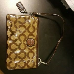 Coach wristlet
