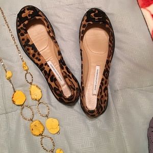 (Tan/Chocolate/Black Cheetah Print Pony Haircalf)