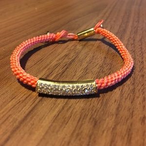 Rope tie bracelet