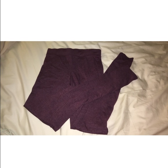 PINK maroon leggings