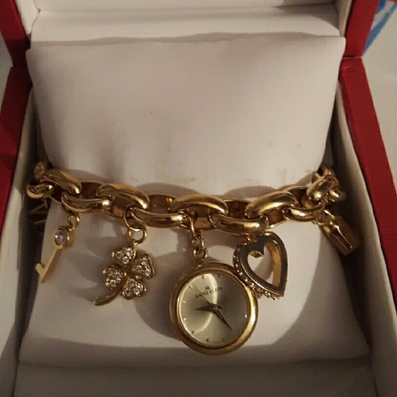Anne Klein charm watch