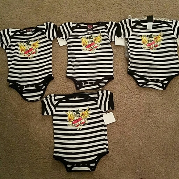 Lucky 13 Baby Onesie Rocker - Picture 3 of 3