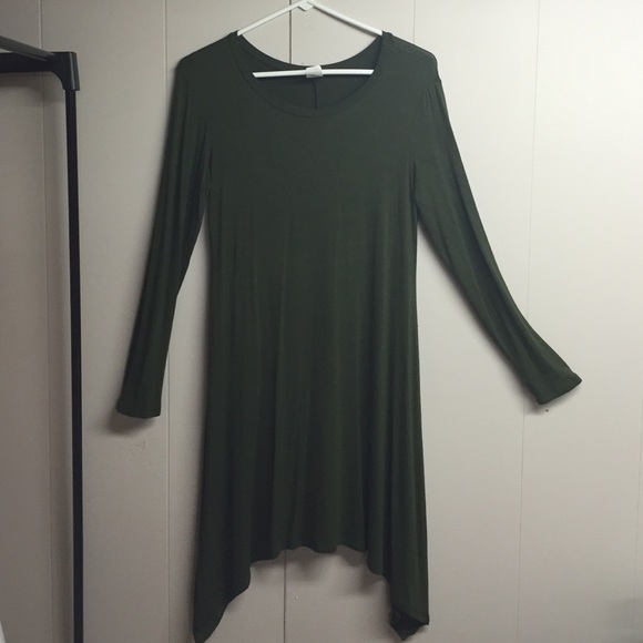 Green Shift Dress