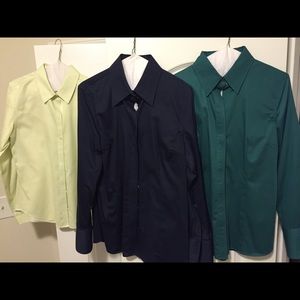 Banana Republic non iron fitted shirt sz12 lot