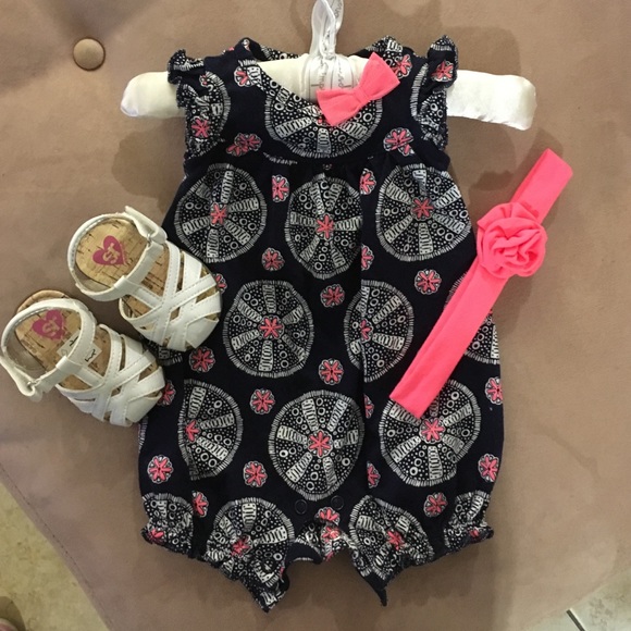 Carter's Other - LAST CALL-Floral romper
