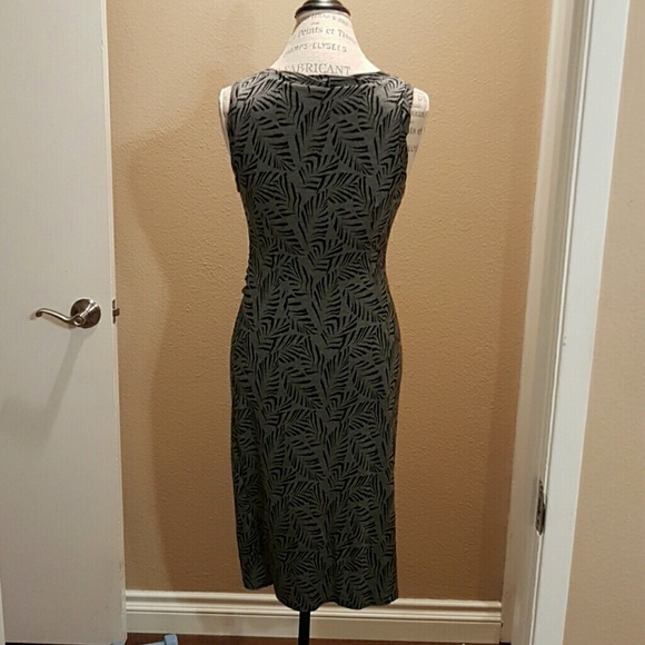 Loft Palm Sleeveless Dress - NWT - Picture 3 of 8