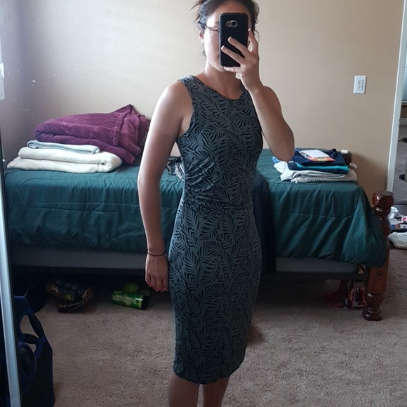 Loft Palm Sleeveless Dress - NWT - Picture 7 of 8