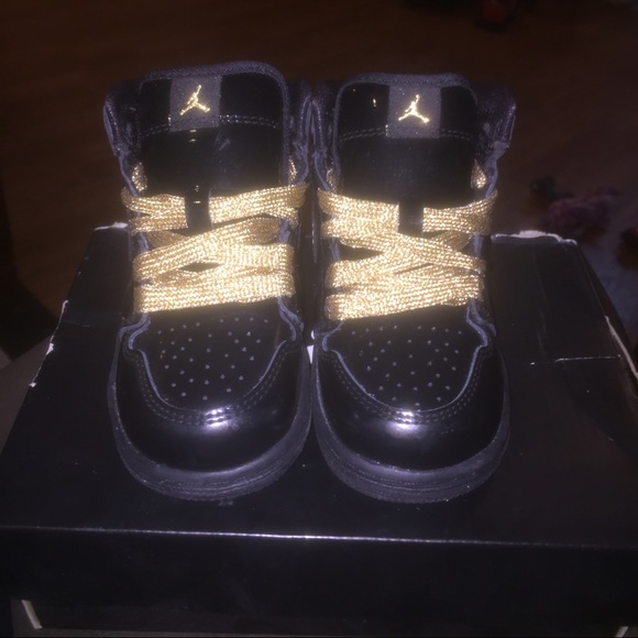 Black and Gold toddler Jordan's