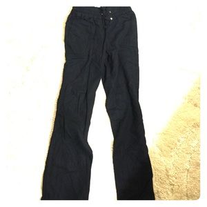 Black Linen Pants