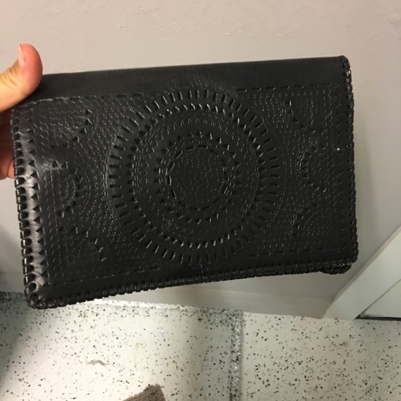 BCBG black clutch