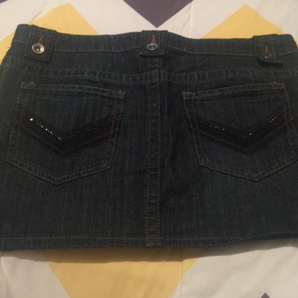 Cute Jean Mini Skirt - Picture 2 of 3