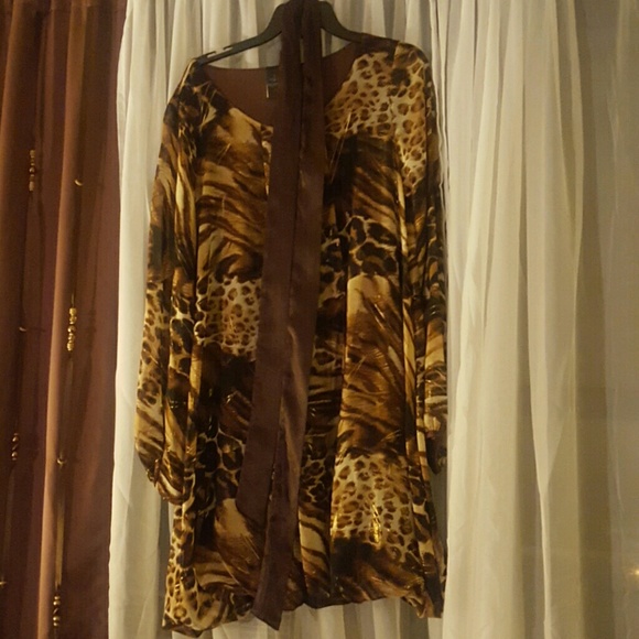 ****SOLD***Leopard dress size small!!!