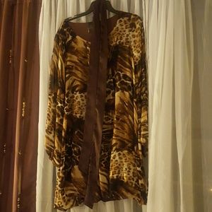 ****SOLD***Leopard dress size small!!!