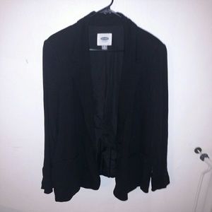 Old Navy black thin blazer