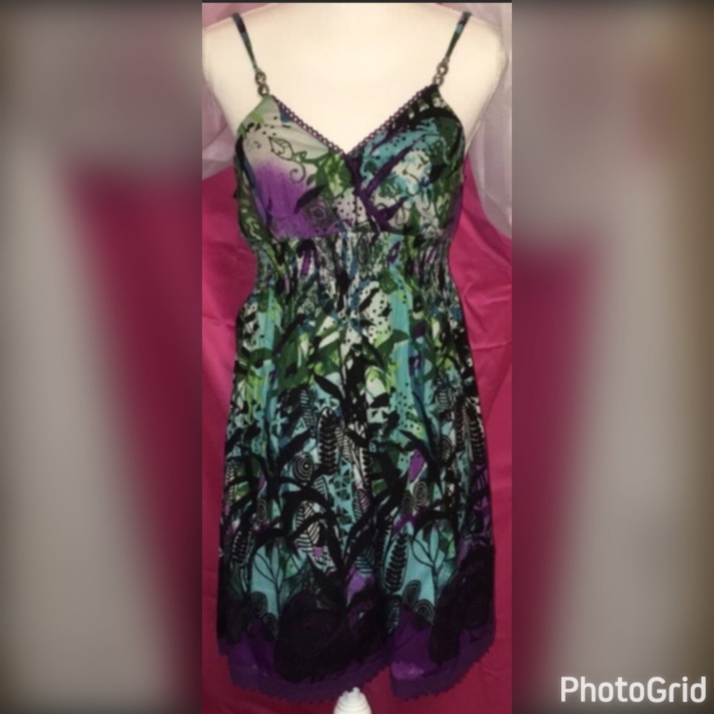 5 FOR $25 NWOT NO BOUNDARIES BOHO DRESS SZ MD